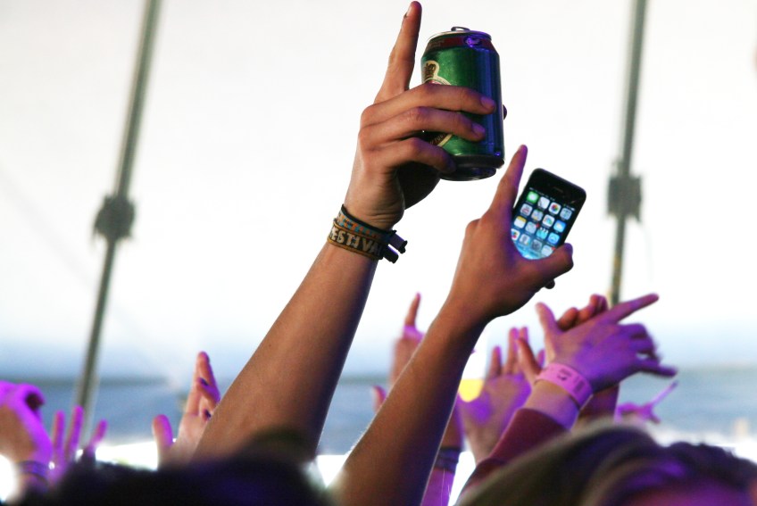 billeder på Roskilde Musik Festival